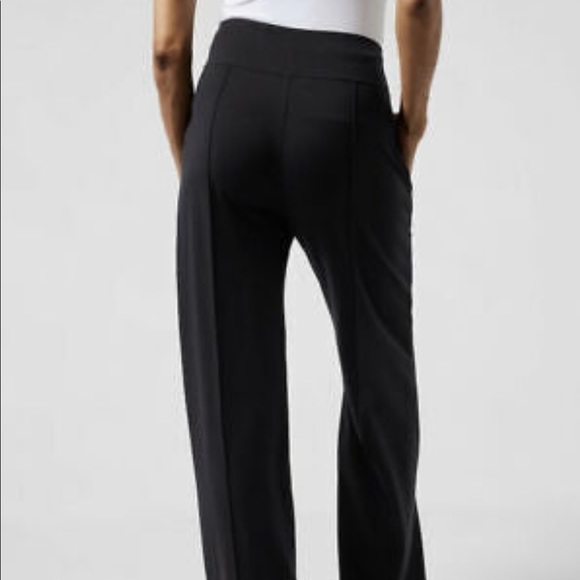 Athleta Eastbound Wide Pant (gray) - Picture 14 of 16